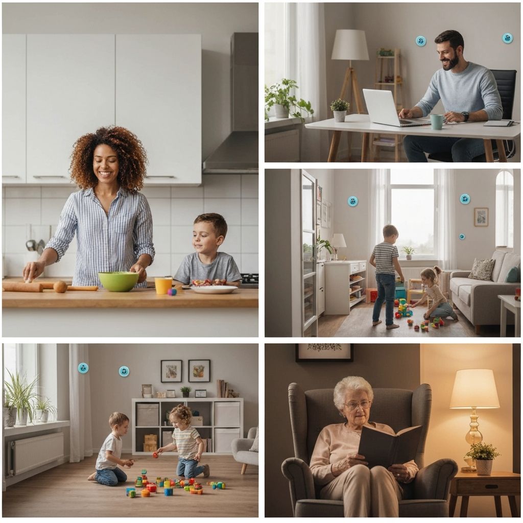 Graphene Nanodes - Family protected by health monitoring